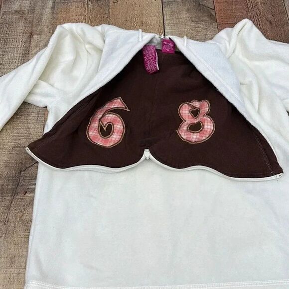 Disney Winnie The Pooh Full Zipper Soft Fleece Hoodie - Picture 9 of 10